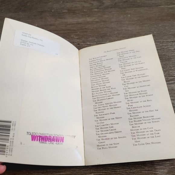 Vintage 90s The Boxcar Children #53 The Guide Dog Mystery Children's Paperback - Picture 3 of 8